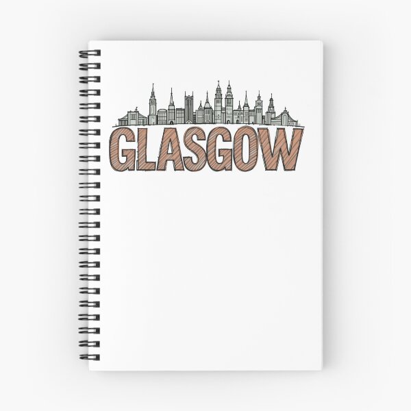 Item preview, Glasgow Skyline Art designed and sold by RebelPaintBrush.
