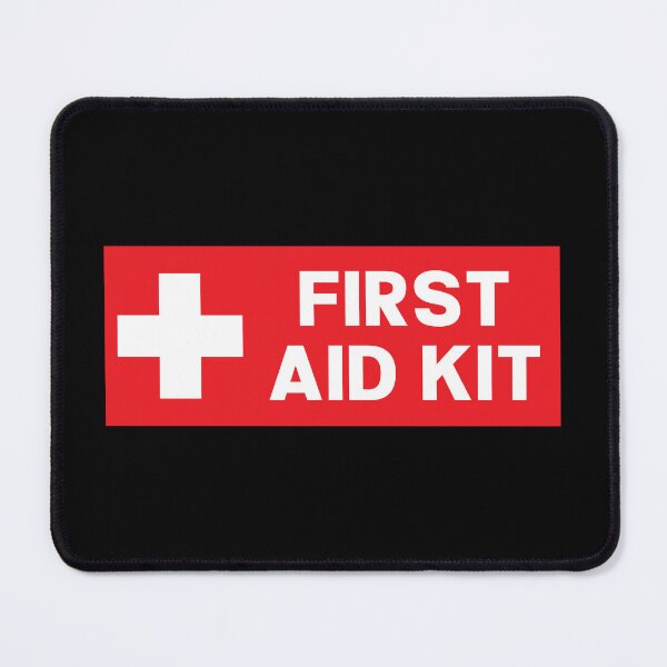 Item preview, First Aid Kit Emergency Sign designed and sold by PixVib.