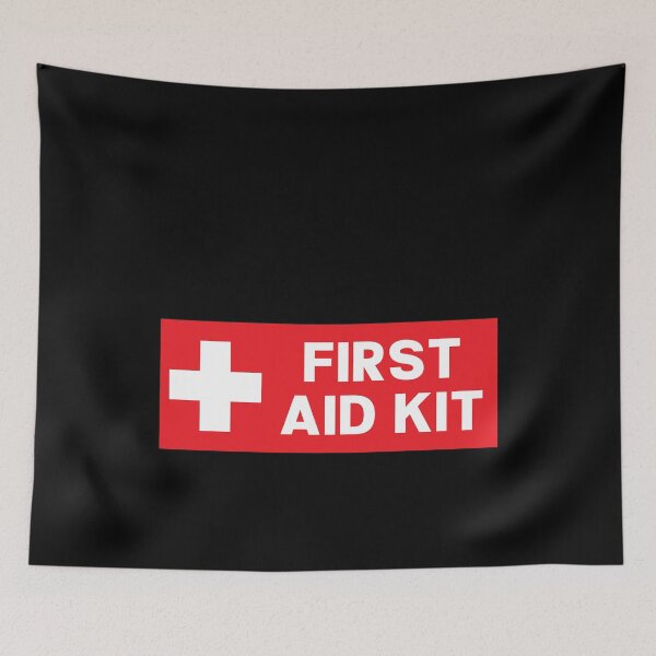 Item preview, First Aid Kit Emergency Sign designed and sold by PixVib.