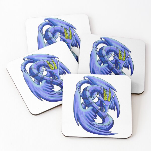 Item preview, Blue Feathered Dragon designed and sold by NoNameHere125.