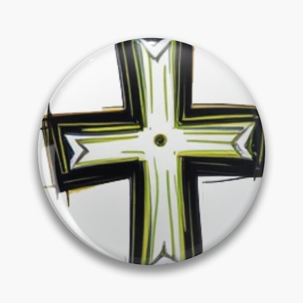 Item preview, Neon Cross Arcane Scribble designed and sold by RebelPaintBrush.