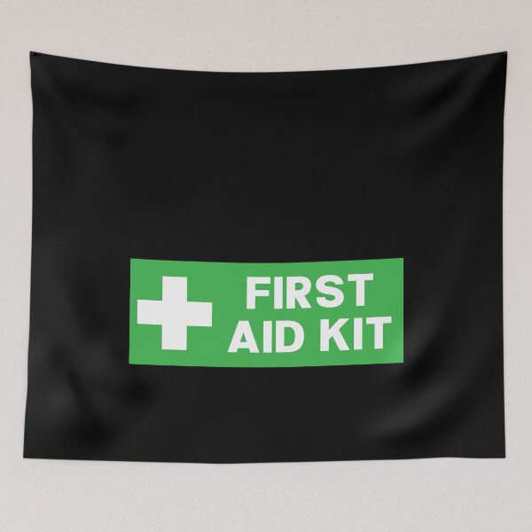 Item preview, First Aid Kit Sign designed and sold by PixVib.