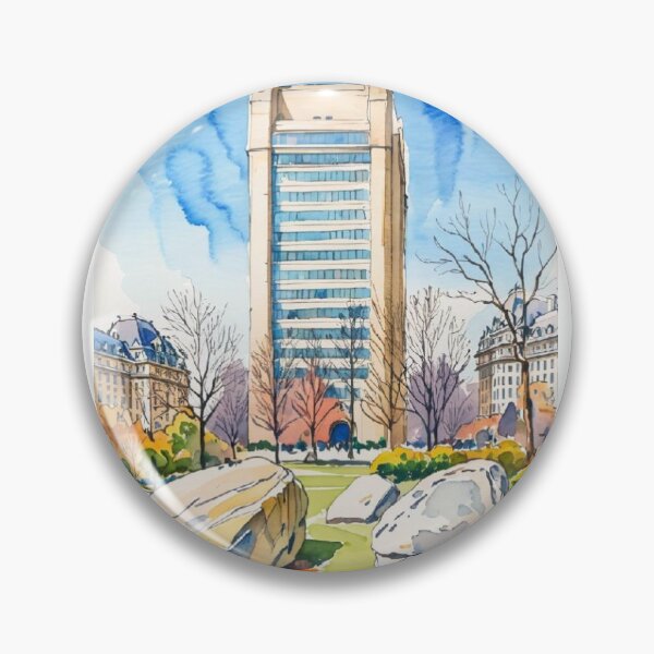 Item preview, Sciences Library (SciLi) - Brown University - Watercolor designed and sold by brown-mango.