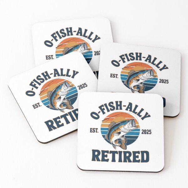 Item preview, O Fish Ally Retired: Bold Fishing Themed Retirement Art designed and sold by elynne9.