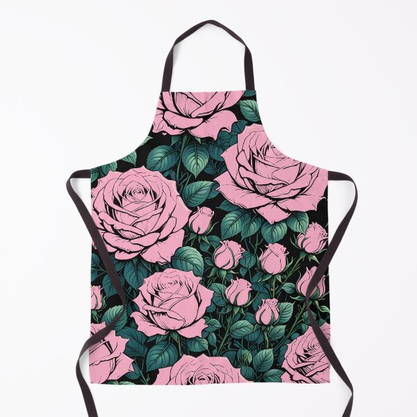 Item preview, Gothic Pink Roses Seamless Pattern - Dark Easthetic Lovers designed and sold by Wiss2Arts.