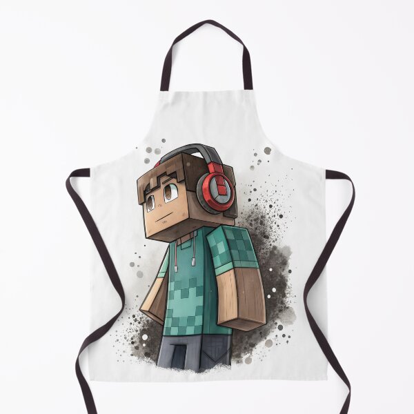Item preview, Cool Minecraft Steve wearing headphones designed and sold by glenwith1na.