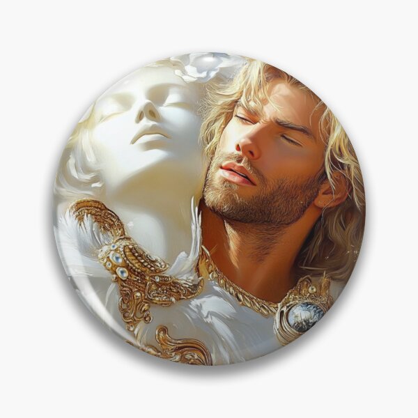 Item preview, United in Thought: The Warrior and His Beloved" designed and sold by Reina75.