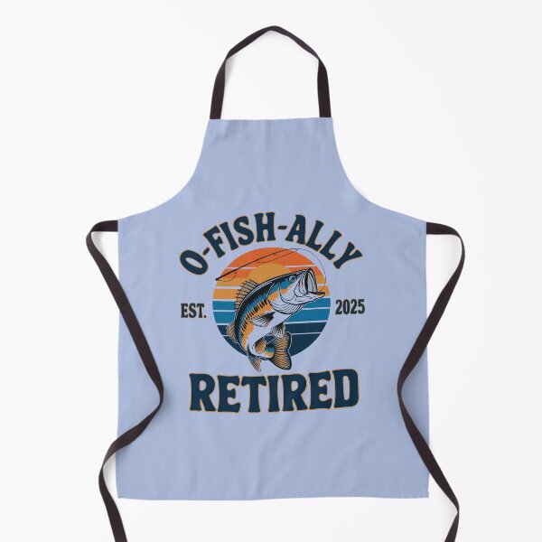 Item preview, O Fish Ally Retired: Bold Fishing Themed Retirement Art designed and sold by elynne9.