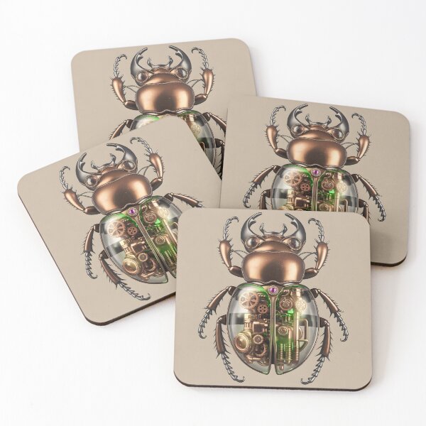 Item preview, Mechanical Beetle designed and sold by Orca Chuckle Studios.