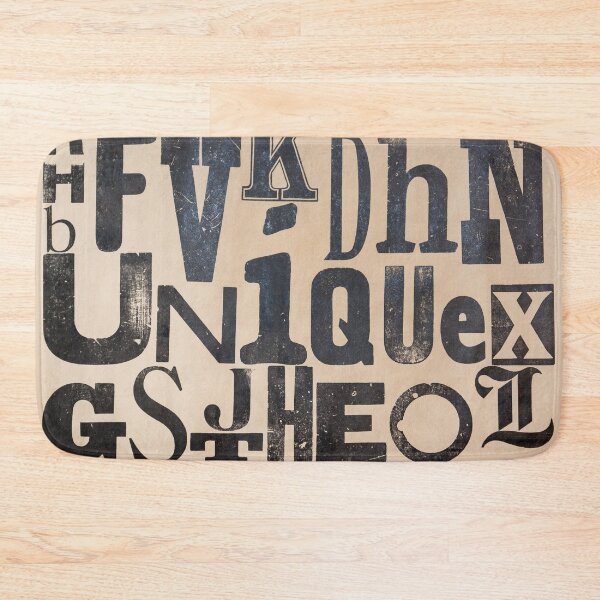 Item preview, Letters Typography on Wood designed and sold by Revulet.