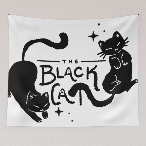 Item preview, Black cat  designed and sold by Colleenartx.