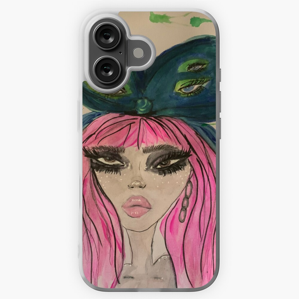 Item preview, iPhone Soft Case designed and sold by HausofDolls.