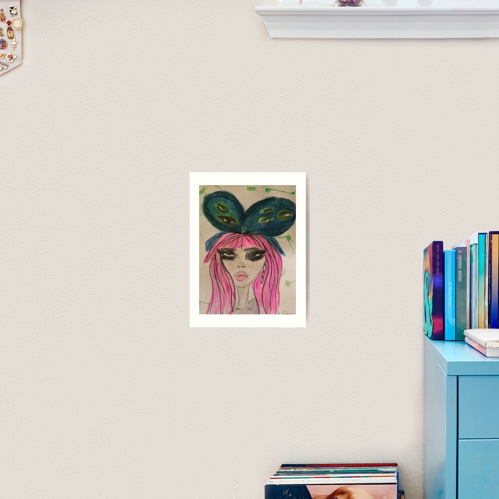 Item preview, Art Print designed and sold by HausofDolls.