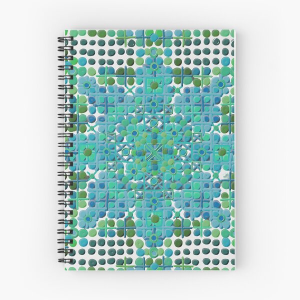 Item preview, Dotty teal grass square designed and sold by bekki smith.