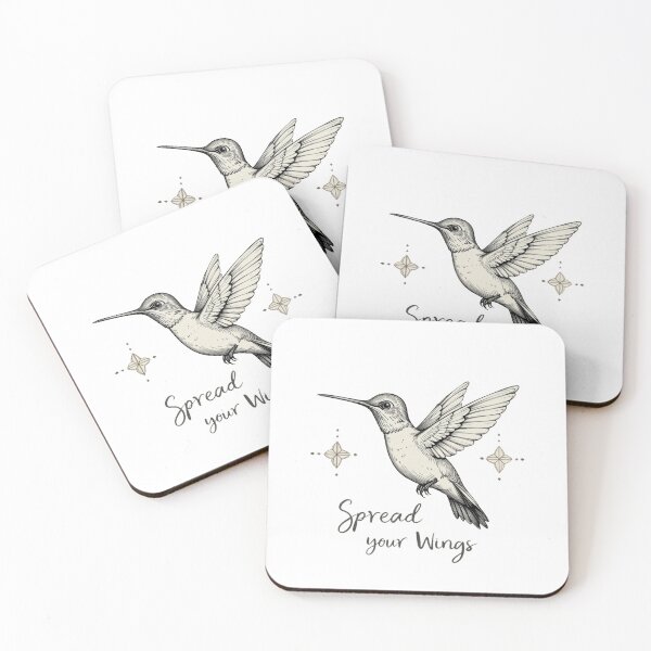 Item preview, Spread Your Wings Hummingbird designed and sold by RebelPaintBrush.