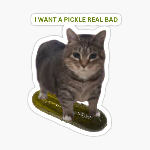 Item preview, Pickle Cat designed and sold by GabeTheLorax.