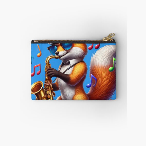Item preview, Realistic Saxophone-Playing Fox designed and sold by Nauert's.