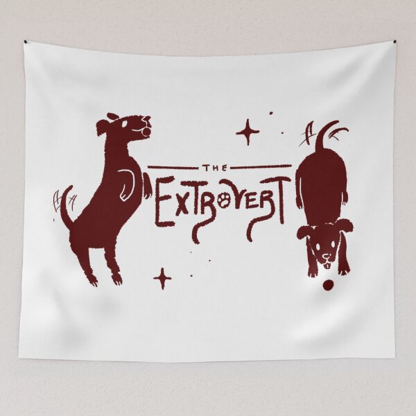 Item preview, The extrovert - dog designed and sold by Colleenartx.