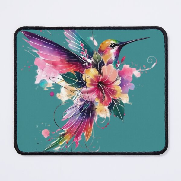 Item preview, Hummingbird and magical colors designed and sold by mourad-GSTL.