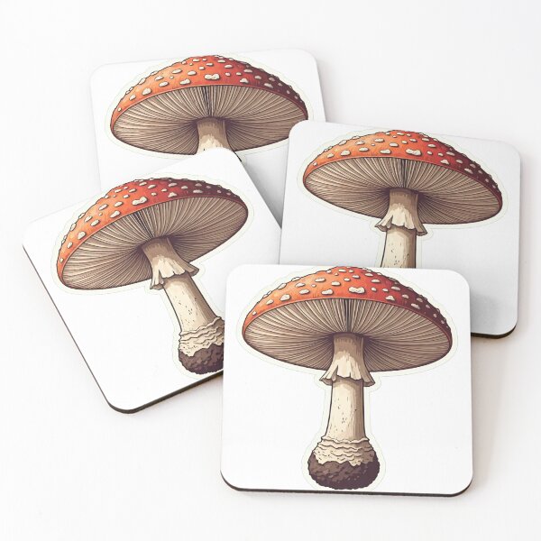 Item preview, Amanita Muscaria Mushroom designed and sold by Pattern Unhinged.