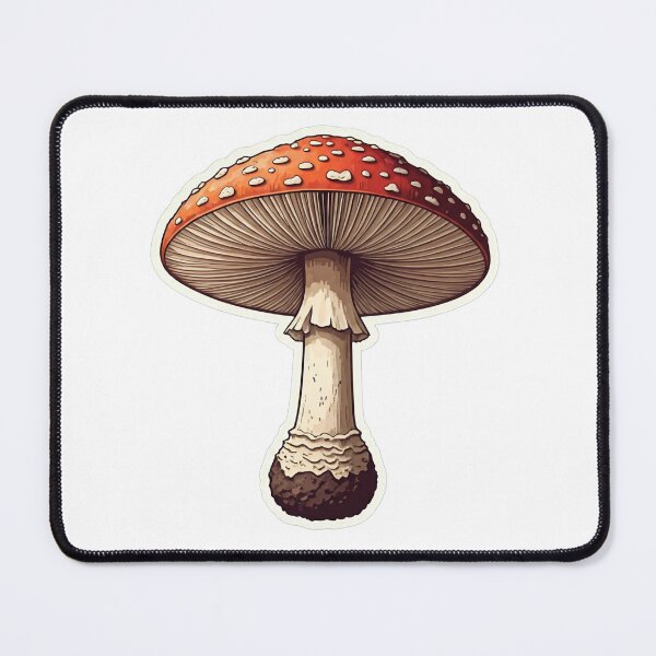 Item preview, Amanita Muscaria Mushroom designed and sold by Pattern Unhinged.