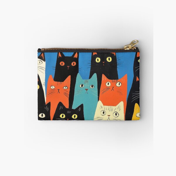 Item preview, Colourful Cat Crowd designed and sold by melbournedesign.