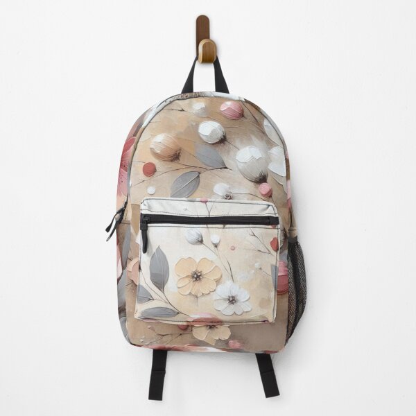 Item preview, Modern Art White Pink Flower designed and sold by Tsveti Dinkova.