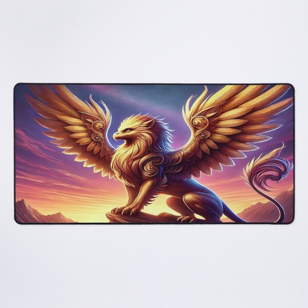 Item preview, Mystical Griffin on Cliff designed and sold by 0Mystica0.