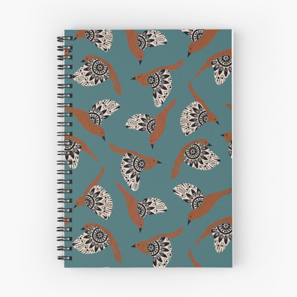 Item preview, Copper Crows Teal designed and sold by smoothfoxill.