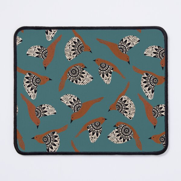 Item preview, Copper Crows Teal designed and sold by smoothfoxill.