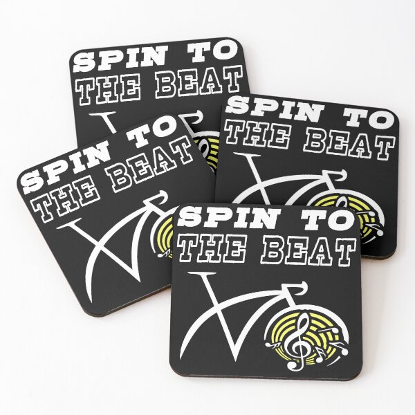 Item preview, Spin to The Beat -  Music Spin Class Motivational for Bycicle Lovers designed and sold by Dmetalx Art Apparel.
