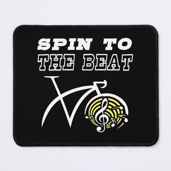 Item preview, Spin to The Beat -  Music Spin Class Motivational for Bycicle Lovers designed and sold by Dmetalx Art Apparel.
