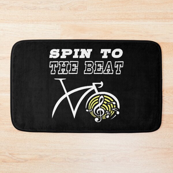 Item preview, Spin to The Beat -  Music Spin Class Motivational for Bycicle Lovers designed and sold by Dmetalx Art Apparel.