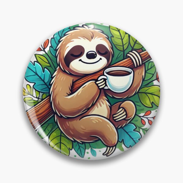 Item preview, Serene Coffee Sloth designed and sold by Nauert's.