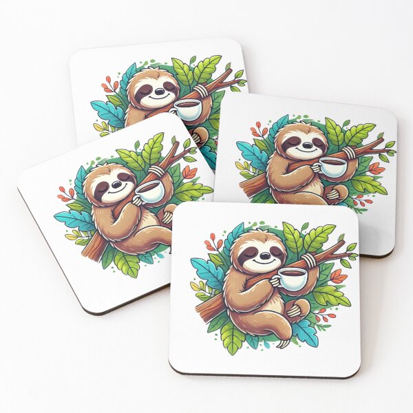 Item preview, Serene Coffee Sloth designed and sold by Nauert's.