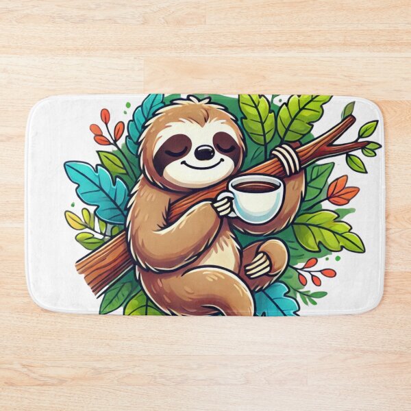 Item preview, Serene Coffee Sloth designed and sold by Nauert's.