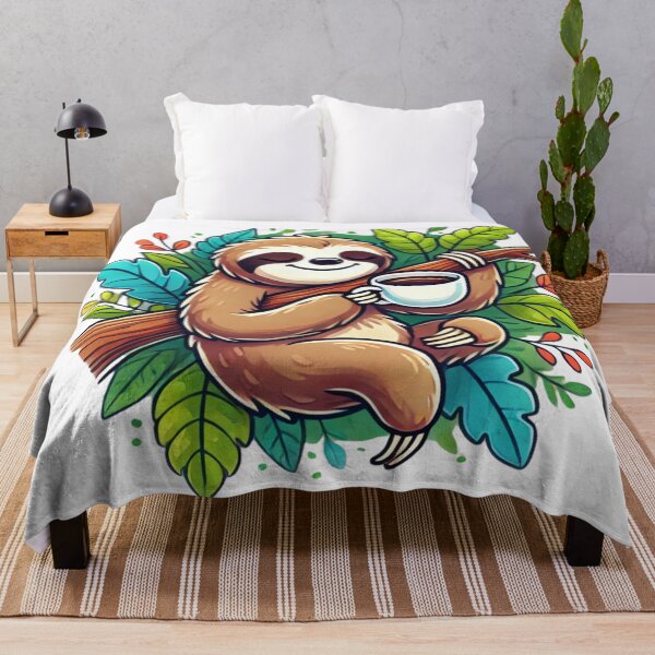 Item preview, Serene Coffee Sloth designed and sold by Nauert's.