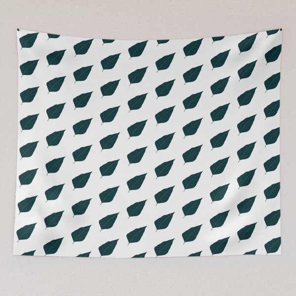 Item preview, A bluish green leaf sheet illustration art designed and sold by MagicMaker1984.