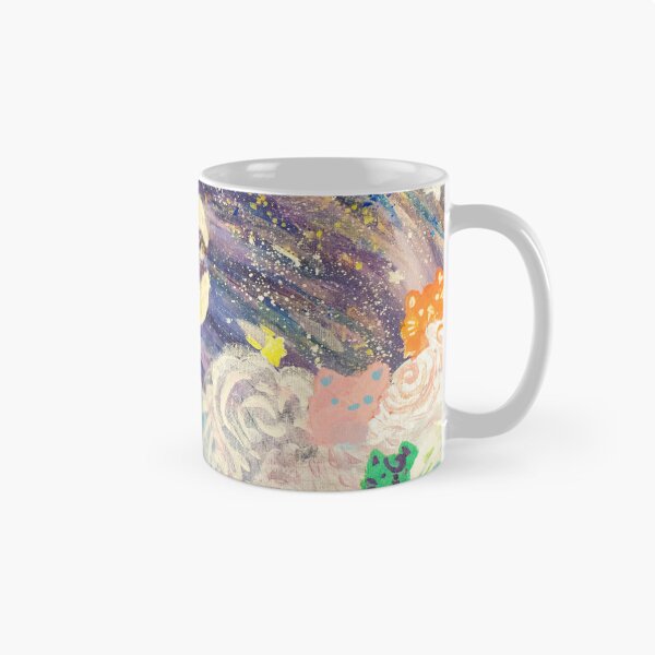 Item preview, Cloud of Colorful Cats designed and sold by MorganRoseArt.