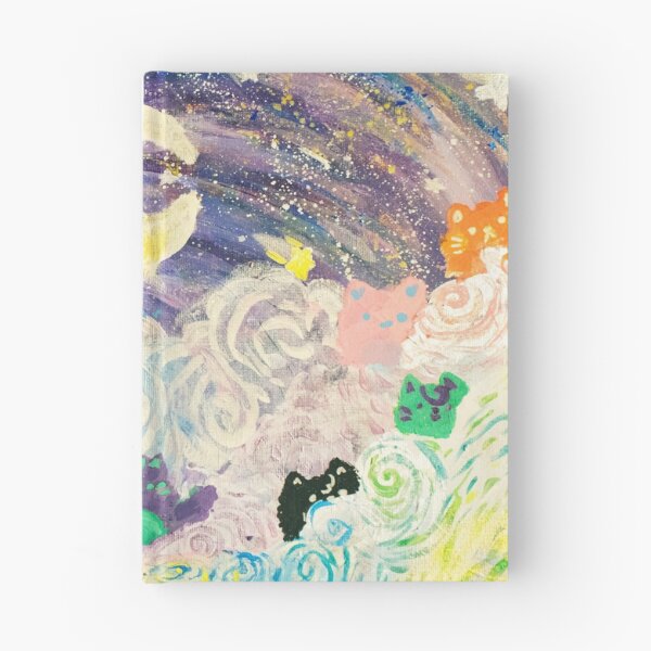 Item preview, Cloud of Colorful Cats designed and sold by MorganRoseArt.