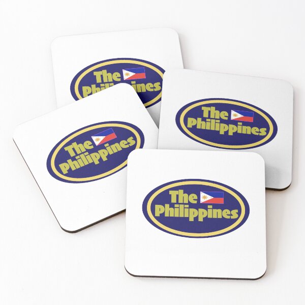 Item preview, The Philippines with flag print novelty  designed and sold by PSST-Design.