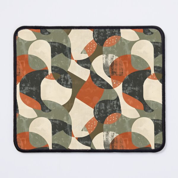 Item preview, Abstract Geometric Patterns with Earthy Tones designed and sold by palaco210.