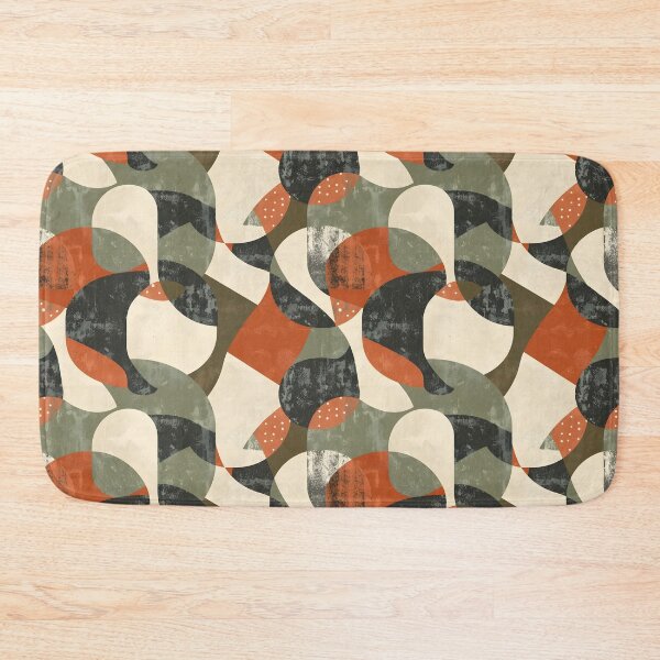 Item preview, Abstract Geometric Patterns with Earthy Tones designed and sold by palaco210.