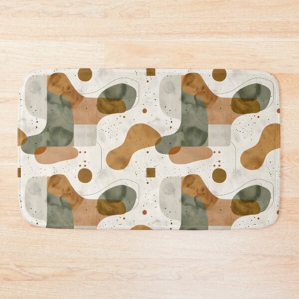 Item preview, Abstract Geometric Patterns with Earthy Tones designed and sold by palaco210.