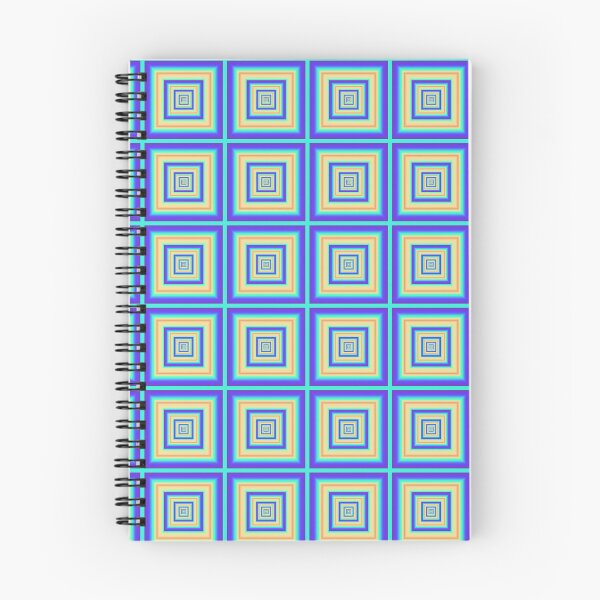 Item preview, Repeating Yellow and Blue Square Pattern designed and sold by Deborah Camp.