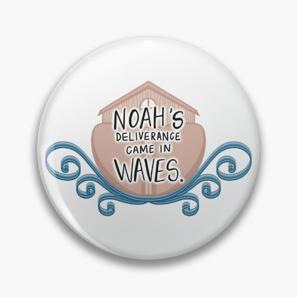 Item preview, Noah’s Ark | Noah’s Deliverance Came In Waves | Genesis 7 designed and sold by Not So Dull Design.