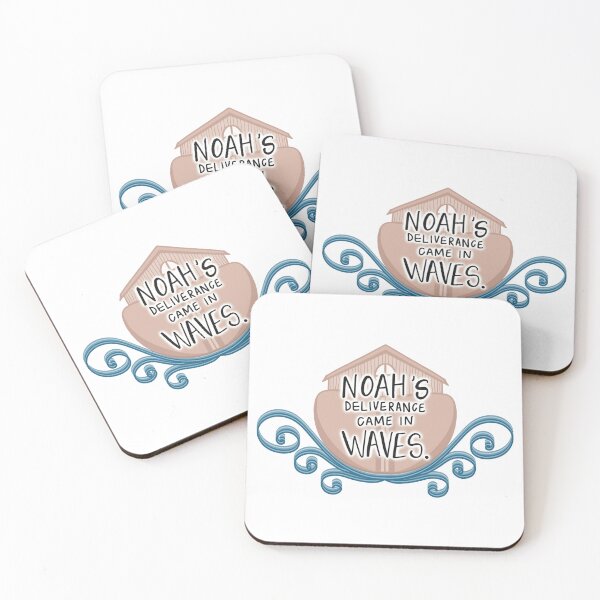 Item preview, Noah’s Ark | Noah’s Deliverance Came In Waves | Genesis 7 designed and sold by Not So Dull Design.