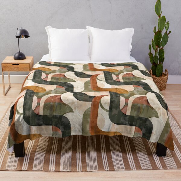 Item preview, Abstract Geometric Patterns with Earthy Tones designed and sold by palaco210.