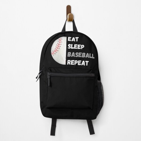 Item preview, Eat Sleep Baseball Repeat designed and sold by DucksOnAPond.