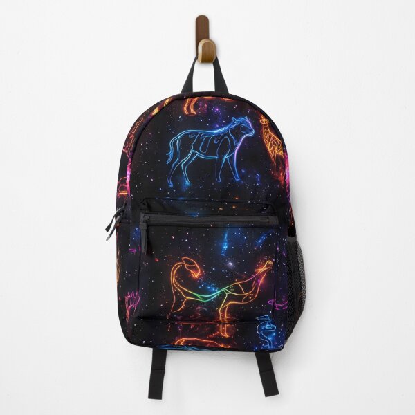 Item preview, Neon Cosmic Animal Silhouettes in Galaxy designed and sold by PixelReverb.